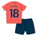 Everton Ashley Young #18 Babykleding Uitshirt Kinderen 2023-24 Korte Mouwen (+ korte broeken)